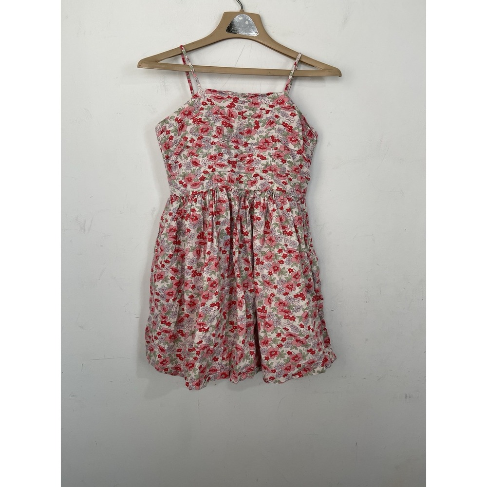 Polo Ralph Lauren Girl Dress 16 Coquette Babydoll Easter Spring Floral Linen Y2K